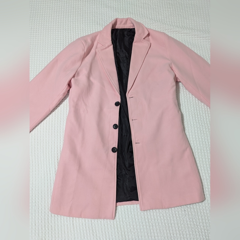 Pink long coat